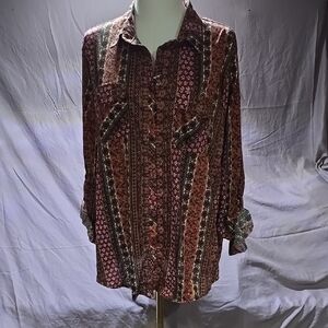 Passport Women's Patterned Blouse